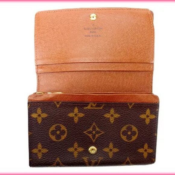 Louis Vuitton Wallet Purse Monogram Brown Woman Authentic Used - Picture 15 of 15